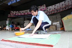 Nguyễn Thế Hoàng tại Trung tâm Bảo trợ người tàn tật Hiệp Bình Chánh, TP.HCM - Ảnh: Như Lịch